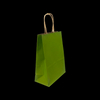 Customized Printed LOGO Cowhide Paper Bags - Simple Candy Color Scheme Gift Bags for Retail Sale Shopping Bag