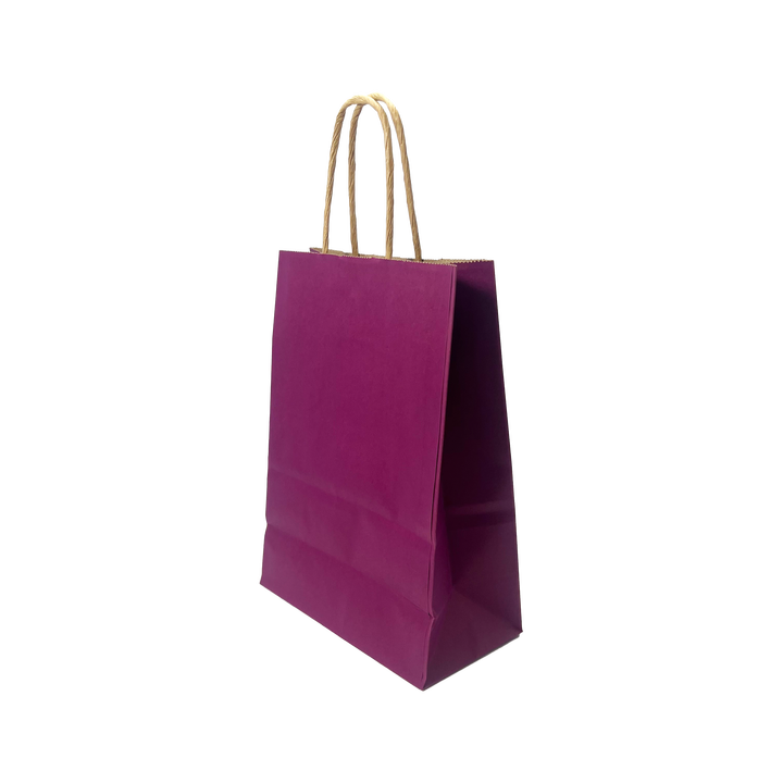 Customized Printed Kraft Paper Bags for Simple Packaging of Candies Color Scheme Gift Bags for Retail Sale Shopping Bag