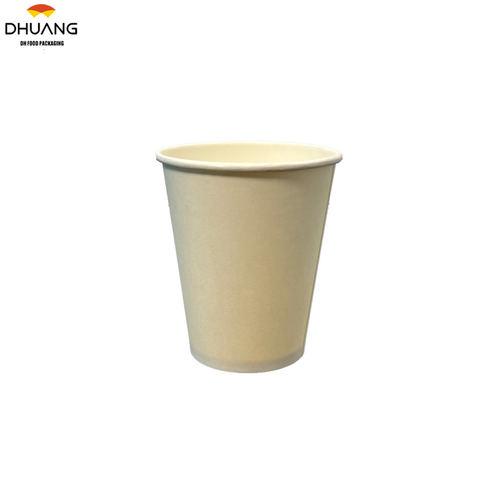 Wholesale Custom-logo One-time Double-wall Design Paper Cups for Hot and Cold Beverages in Single and Double Layers Paper Cup