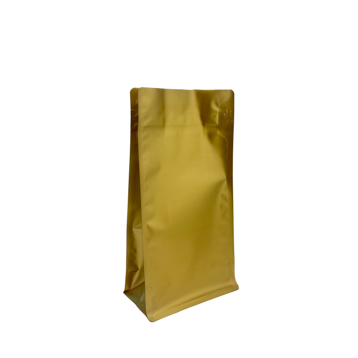 Octagonal Seal Design sealed Bag Used for Storing Coffee Beans Customized Printing Reusable Coffee Bag