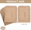 Bags Kraft Mini Paper Bag for Patty Snack Cookies Popcorn Candy Sandwich Custom Bread Bags