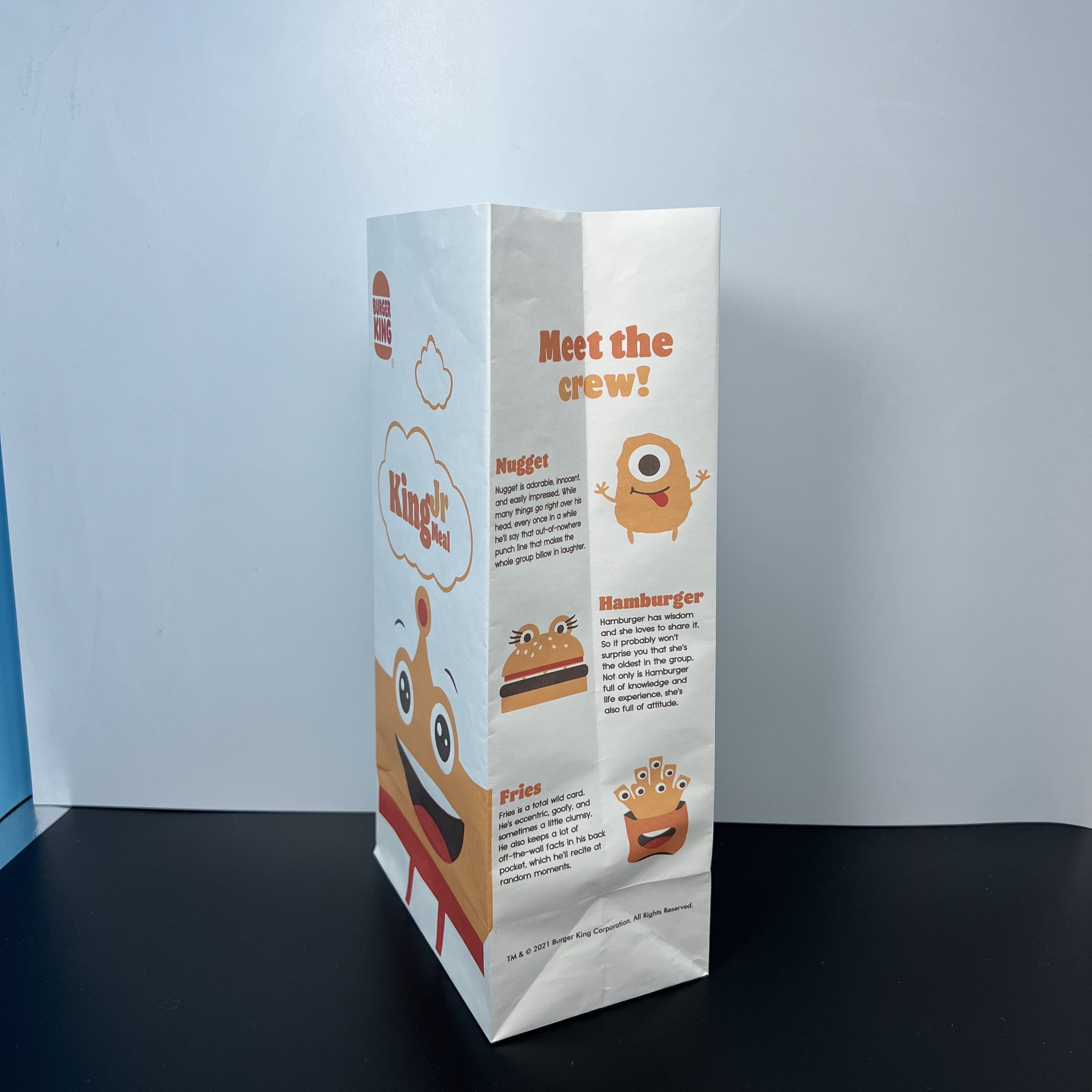 Custom Flat square Bottom Brown Kraft Paper Bag for Takeaway Food Packaging Grease and logo Printing Oil-proof Paper Bag