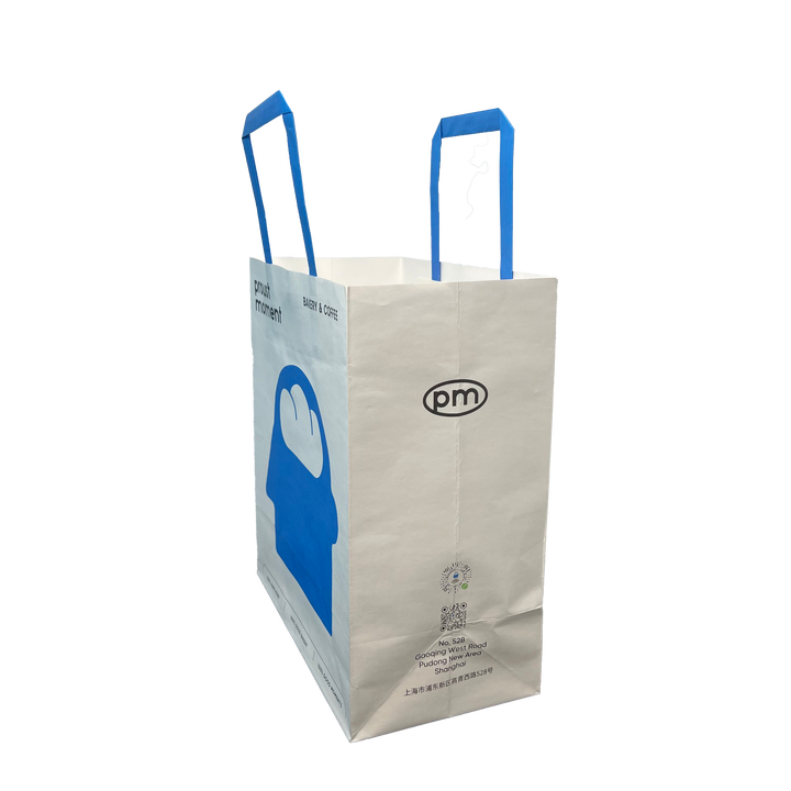 Kraft Paper Bags for Shopping and Grocery Stores Custom Sizes Kraft Paper Bags with Logos Brown Customizable logo Shopping Bags