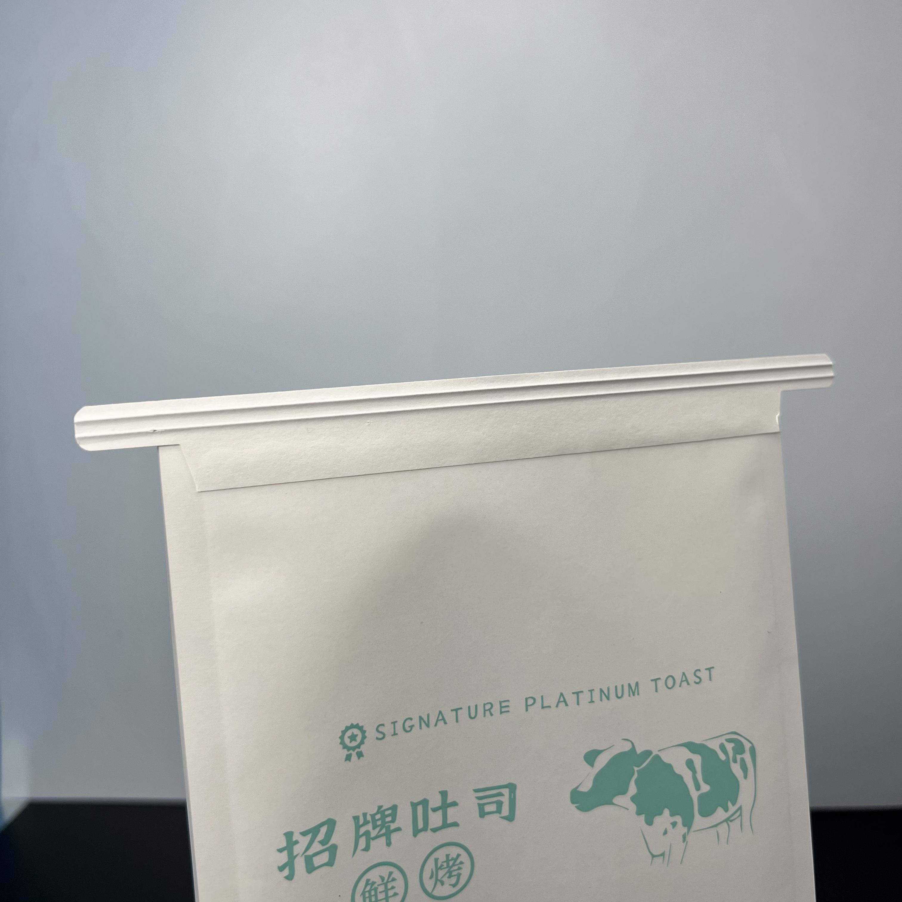 Wire Paper Bag Bread Biscuit Packaging with Transparent Window and Custom logo Printing for Bakery Custom Bread Bags