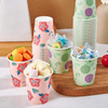 600 Packs 5 Oz Paper Colored Disposable Bathroom Small Gargle Espresso Cups Party Picnic Travel Custom Paper Cups