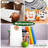 Mini Paper Bags Christmas Wedding Brown Paper Lunch Bag Gift Food Store Candy Biscuit Sandwich Popcorn Bread Custom Bread Bags