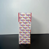 Custom Flat square Bottom Fat-proof Take-out Food Packaging Brown Kraft Paper Bag Without Handle Oil-proof Paper Bag
