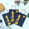 Medium Dark Blue Paper Gift Kraft Paper Suitable for Boutiques Party Gifts Merchandise
