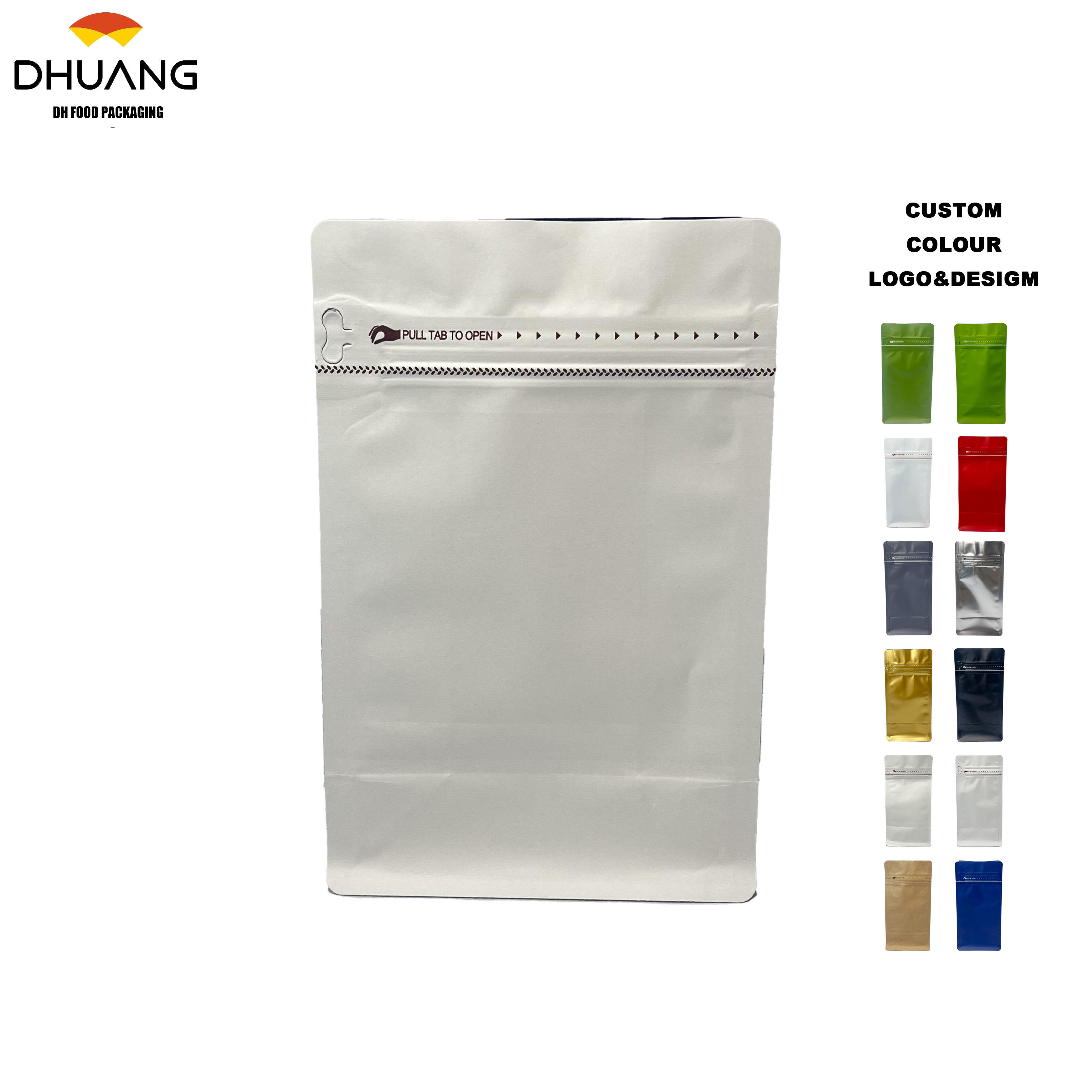 Coffee Bag Packaging Is Reusable Recyclable and Can Be Customized for Printing Coffee Bags