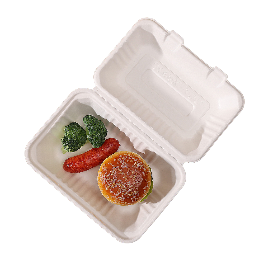 Flip-top Food Container for Takeout Orders Container for Packing Takeout and Take-home Hamburgers Exclusively Burger Box