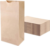 Brown Paper Bag for Lunch and Parties Sandwich Storage Packaging Paper Bag