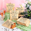 High Quality Grease-Proof Premium Burrito Bags for Reception Parties Weddings Sturdy Food-Safe Material Packaging Paper