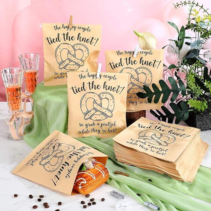 High Quality Grease-Proof Premium Burrito Bags for Reception Parties Weddings Sturdy Food-Safe Material Packaging Paper