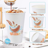 16 oz Paper Disposable Coffee Cups for Hot and Cold Drinks, Coffee Shops, Offices and Restaurants