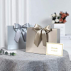 Gift Bags 1PCS Gift Bags Large with Ribbon and 1 Greeting Cards 2 Tissue Paper Portable Paper Gift Bag with Handles