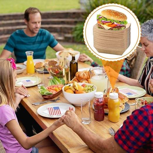 Customized Printing Services for Disposable Paper-based Packaging for Fast Food and Other Food Products Food Trays