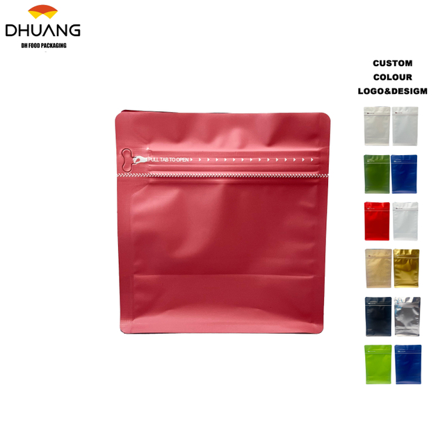 Customized Wholesale of Colored Food-grade Moisture-proof sealed Bags for Packaging Candies Cookies and Coffee Beans Coffee Bags
