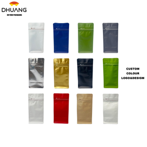 Customized Reusable Coffee Bean Zipper Bags in Multiple Sizes Waterproof and Moisture-proof Food-grade Coffee Bags
