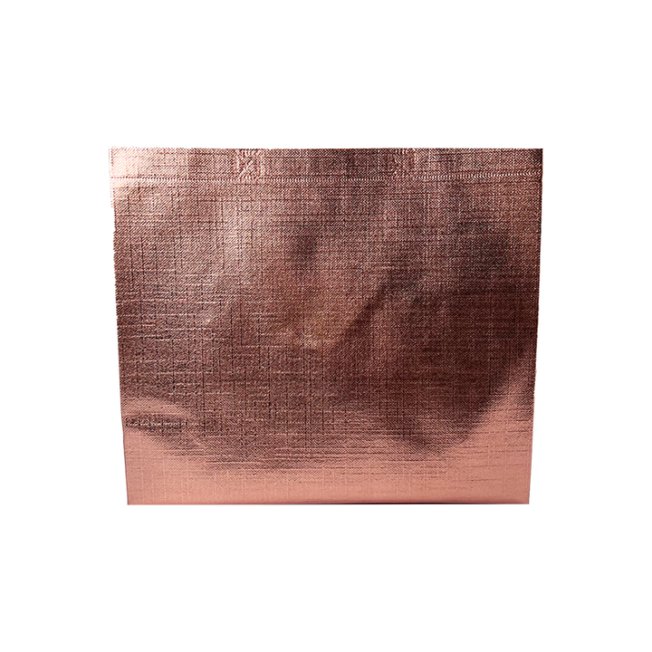 Laser-coated Aluminum Pure Color Non-woven Fabric Wholesale for Hand-held Gift Bags Custom Printing Available Shopping Bag