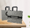 Customizable Brown Kraft Food Takeaway Retail Paper Bag with Handle Printed with Your Own logo Shopping Bag
