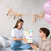Gift Bag Paper Bag with Handle Party Birthday Wedding Small Paper Shopping Custom Paper Bag (Colorful Bubbles)