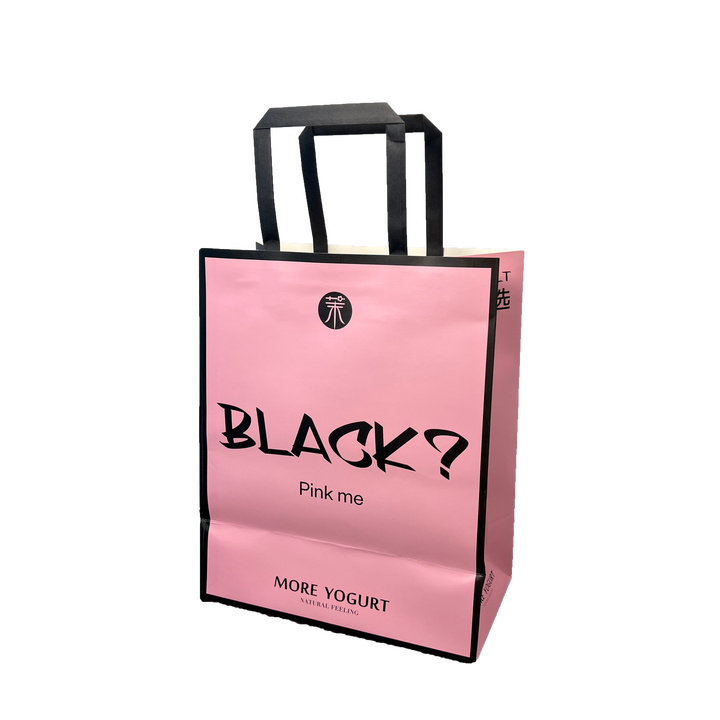 Hand-held Shopping Bags with Your Own Logo Customizable Brown Kraft Paper Food Takeaway Retail Shopping Bags