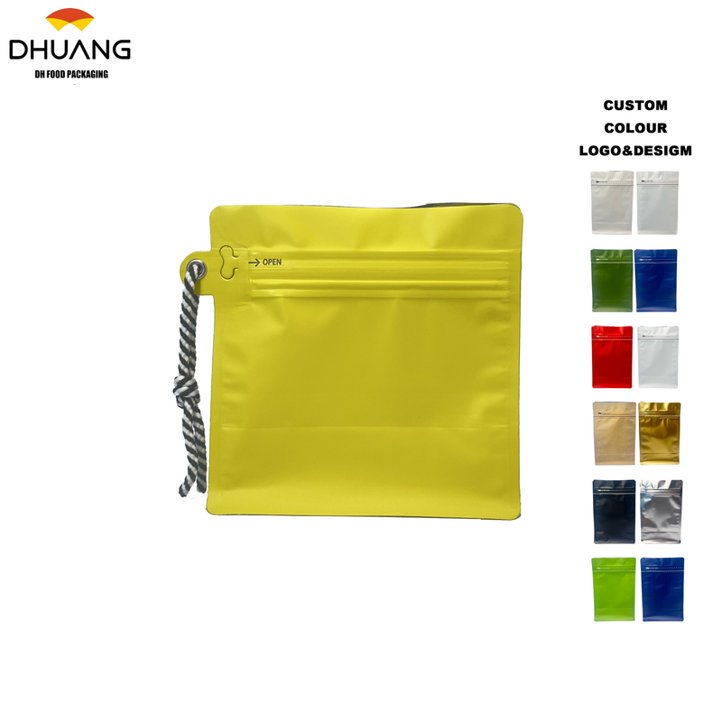 Custom Printed Hanging String Packaging Bag for sealed Coffee Beans Customized Portable Product Coffee Bags