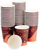 Wholesale Custom-made Double-wall and Single-wall Disposable Paper Cups for Hot Coffee Including Printing on the Cups Coffee Cup