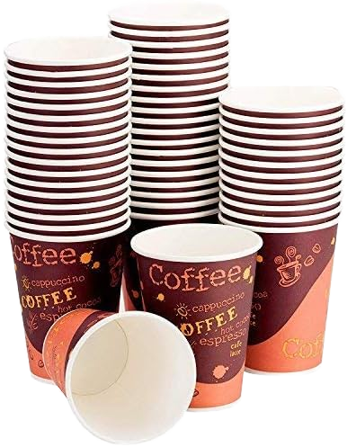 Wholesale Custom-made Double-wall and Single-wall Disposable Paper Cups for Hot Coffee Including Printing on the Cups Coffee Cup