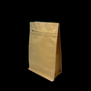 Customized Plastic Flat-bottom Coffee Bean Bag Packaging, Zipper Packaging Bags Coffee Bags