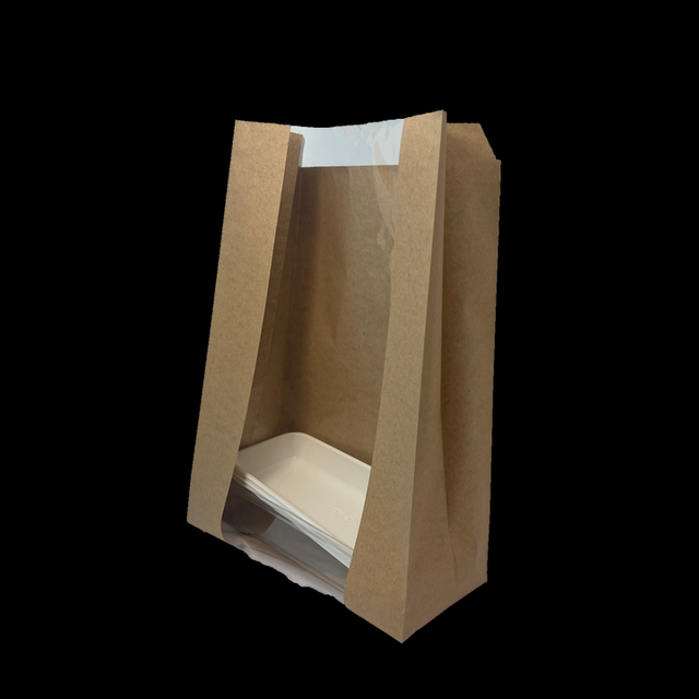Custom Printed Bread Bags Are Suitable for Holding Bread Doughnuts and Muffins Oil-proof Paper Bag