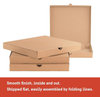 Kraft Corrugated Cardboard Pizza Boxes for Pizza Taco Cookies Custom Pizza Boxs