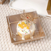 Small Cooked Food Container Eco-friendly Food Container with clear Lid