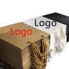 Paper Bags with Handles Custom-sized with Patterned Labels Suitable for Retail Shopping Bags and Other Uses Shopping Bags