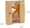 Customized Pattern LOGO with Window Bread Bag with Label Bread Baking Food Packaging Bag Custom Bread Bags
