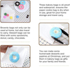 Bread Bag with Window Paper Doughnut Bag for Baked Goods Cookies Snacks Candy Sandwiches Custom Bread Bags