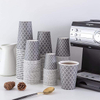 16oz Single Wall Disposable Coffee Cups 180 Packs Custom Logo Insulated Paper Cups for Hot and Cold Drinks Coffee Cup