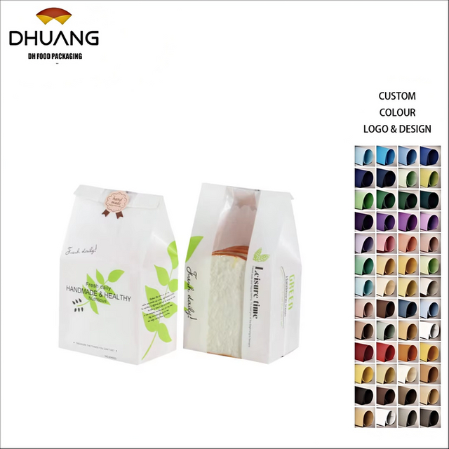 Self-sealing Bread Bags with Transparent windows Wholesale Products for Slicing Toast Baking and Packaging of Desserts Hot Sale