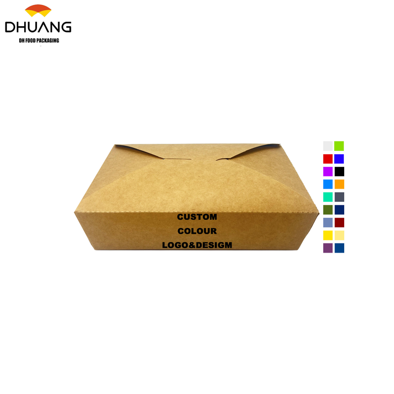 Customized Printing for Packaging Boxes Is Used for Packaging Food-grade Materials for Takeout Food Food Box