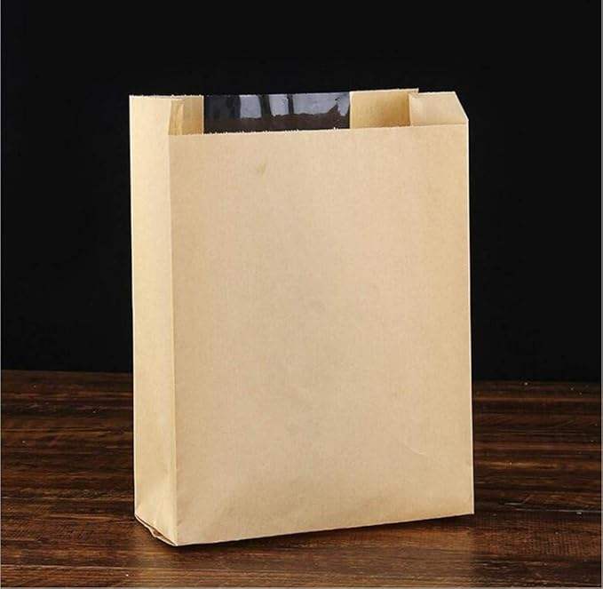 Customized Pattern LOGO with Window Bread Bag Bread Storage Packaging Bag for Baking Food Custom Bread Bags