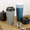 The Disposable Coffee Cup Insulation Layer Is Suitable for Leak-proof LIDS and Cups of Hot and Cold Drinks