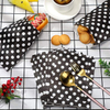 Dot-patterned Paper Food Bags, Cookie and Candy Bags, Sandwich Packaging, Oil-proof Paper Bags