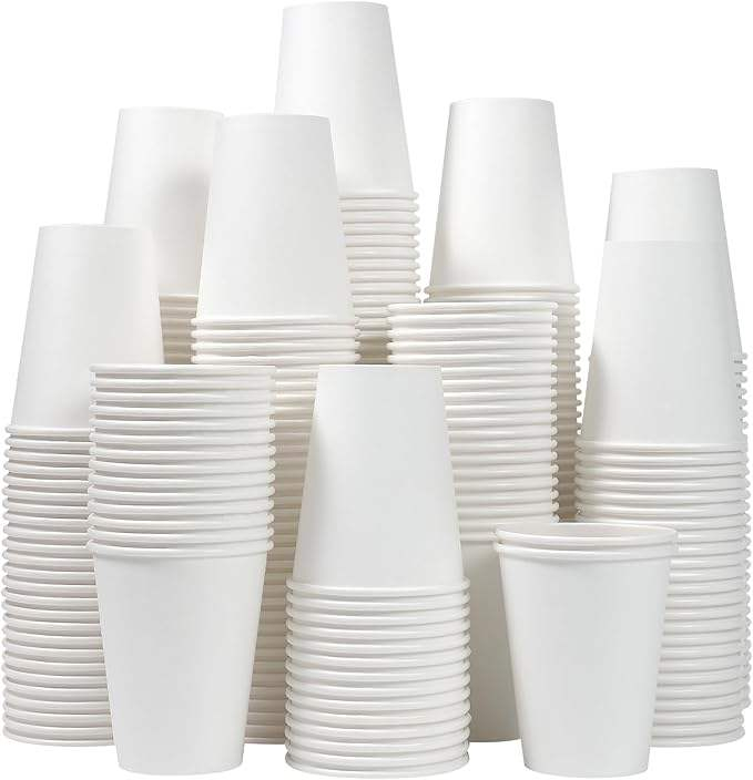 Disposable Paper Cup Hot and Cold Drink Drinking Cup Suitable for Parties Offices Activities Paper Cup
