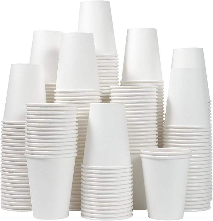 Disposable Paper Cup Hot and Cold Drink Drinking Cup Suitable for Parties Offices Activities Paper Cup