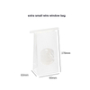 Customized Various Size Wire sealed Kraft Paper Bread Bag Brown White Toast Bag with clear Window Custom Bread Bags