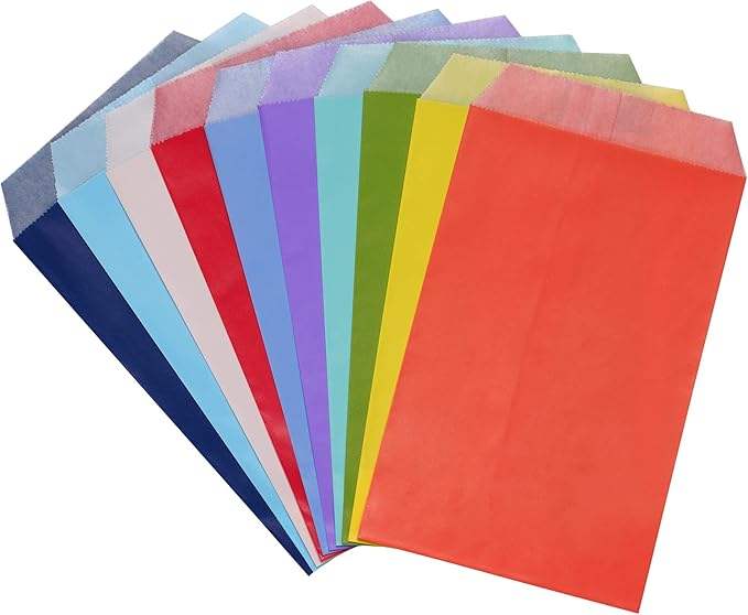 Quotidian Yellow Glassine Paper Bags Envelopes Durable Packaging Paper for Secure Delivery