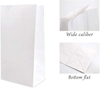Small White Paper Bag Mini Wrapping Paper for Party Favors for Sandwiches Popcorn Snacks Cookies Bread Bags