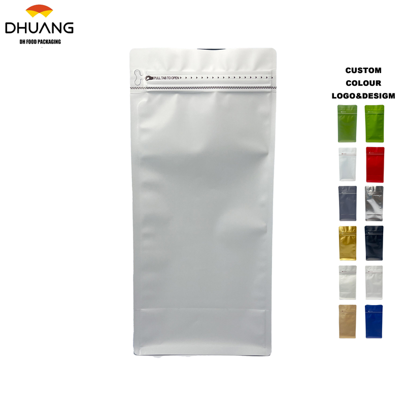 Eight-sided Aluminum Foil sealed Packaging for Preserving Candies Tea and Coffee Beans in Separate Portions Coffee Bags