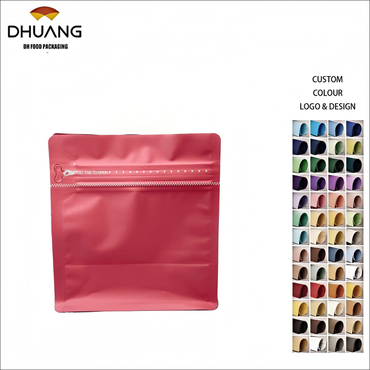 Eight Side Seal Design Coffee Bean Storage Bag Can Be Customized Coffee Bag Waterproof and Moisture-proof