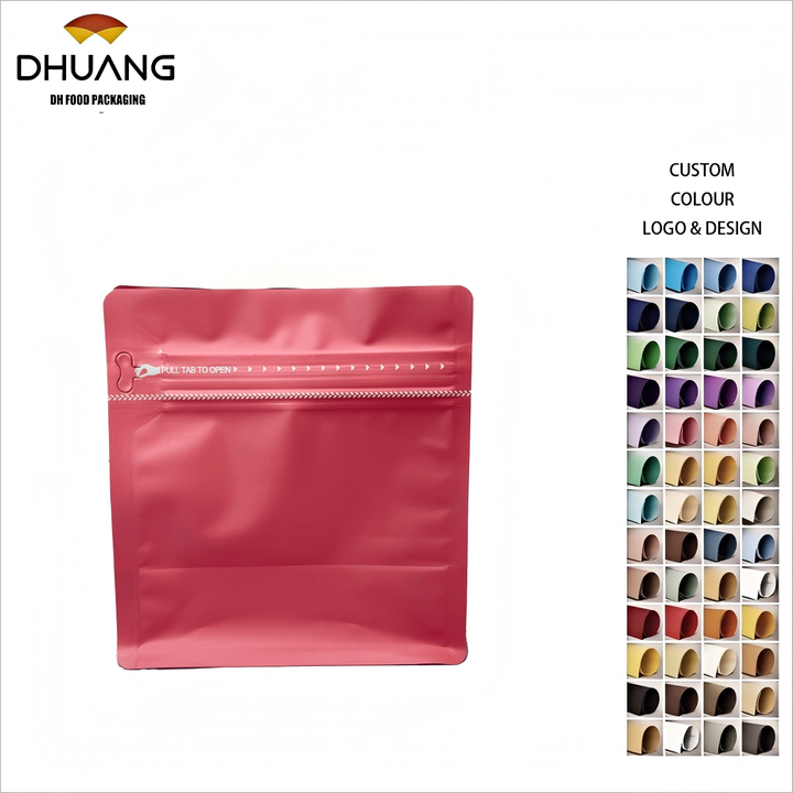Eight Side Seal Design Coffee Bean Storage Bag Can Be Customized Coffee Bag Waterproof and Moisture-proof